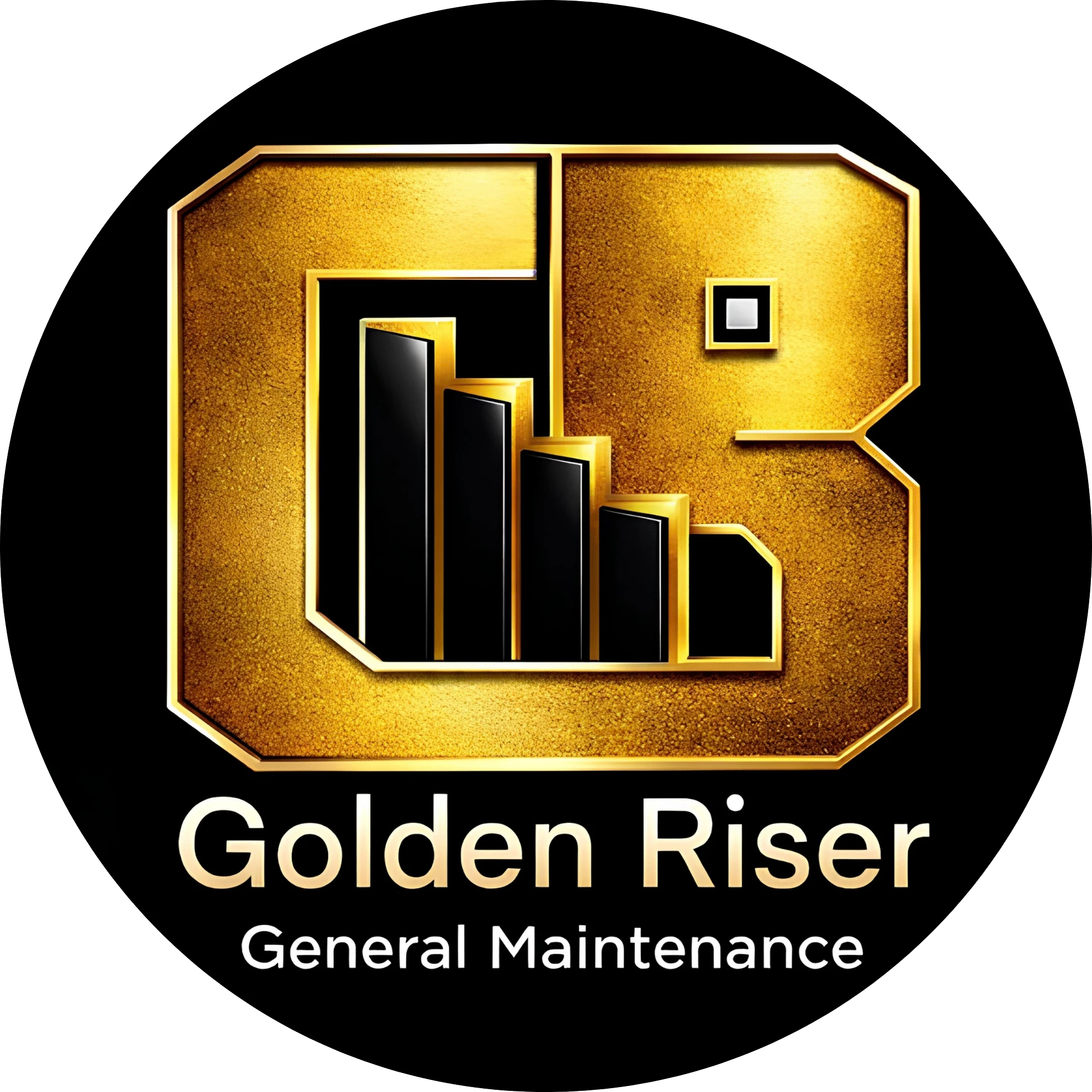 Golden Riser Decor Logo
